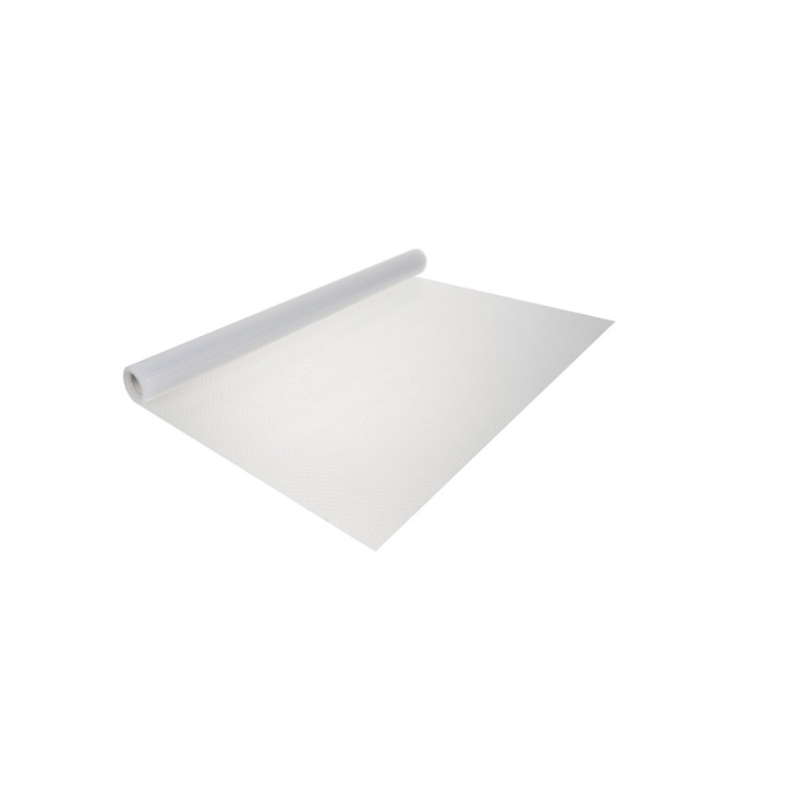 Folie Protectie Antialunecare Pentru Sertare, 150 x 45 cm, Alb