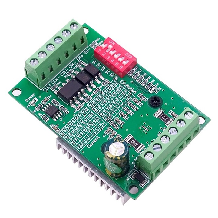 Controler driver motor pas cu pas TB6600 3A, DC 10-35V