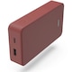 Acumulator extern Hama Colour 20, 20000 mAh, USB-C, USB-A, rosu