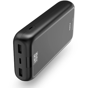 Acumulator extern Hama Performance 20, 20000 mAh, USB-C, 2x USB-A, antracit