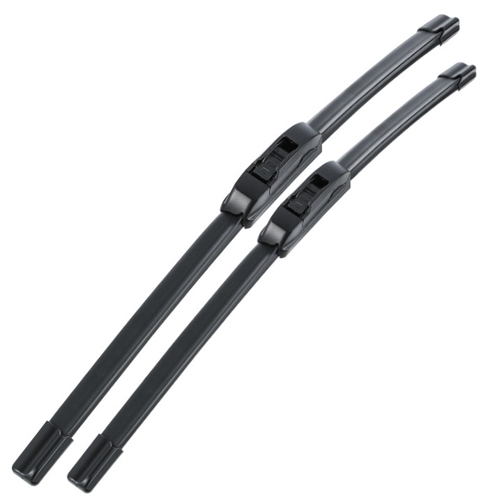 Set stergatoare parbriz universale, 22" 550mm/19" 475mm, prindere tip carlig, pentru autoturisme