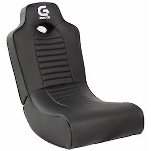 Fotoliu Gaming TOPSCAUNE® Ergonomic, Spatar Rabatabil si Pliabil, PU Premium, Suport Lombar Confortabil, Scaun Gaming Portabil pentru Copii si Adulti, Ideal pentru Jocuri, Filme, Relaxare, Modern si Durabil, Negru
