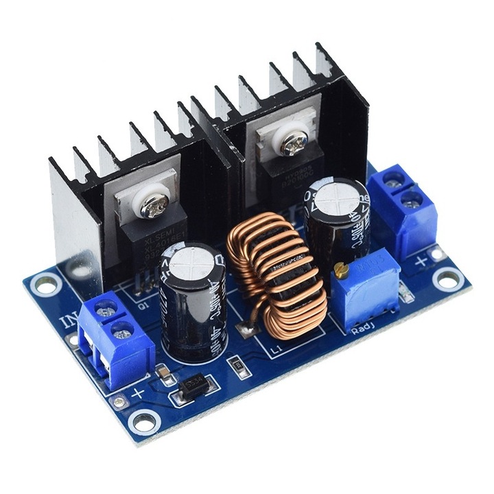 Regulator de tensiune de la 4-40V la 1.25-36V, 250W, XH-M401