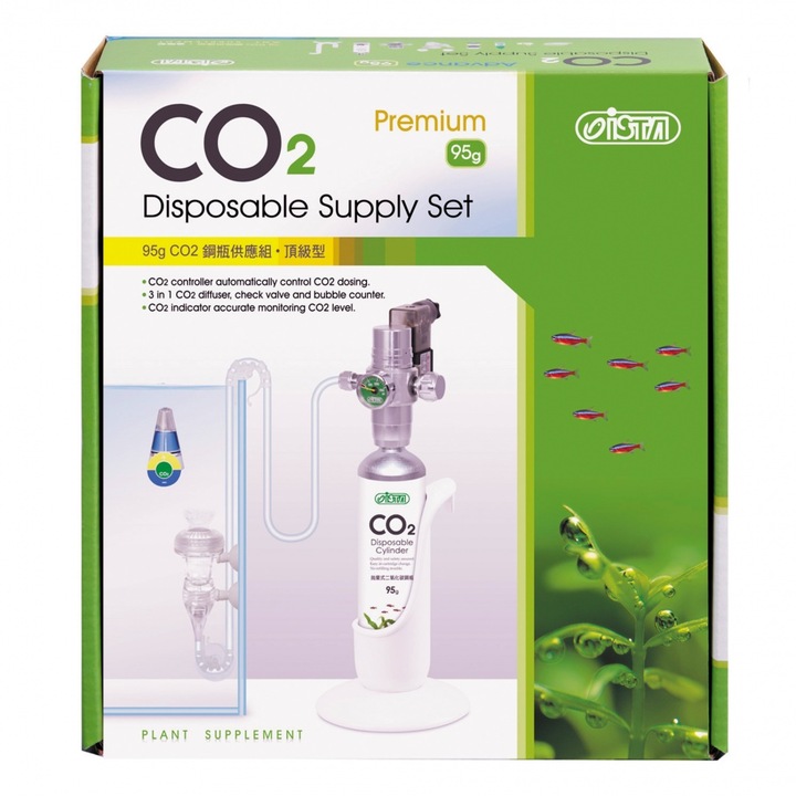 Set fertilizare CO2 acvariu ISTA CO2 Disposable Supply Set Premium I-689