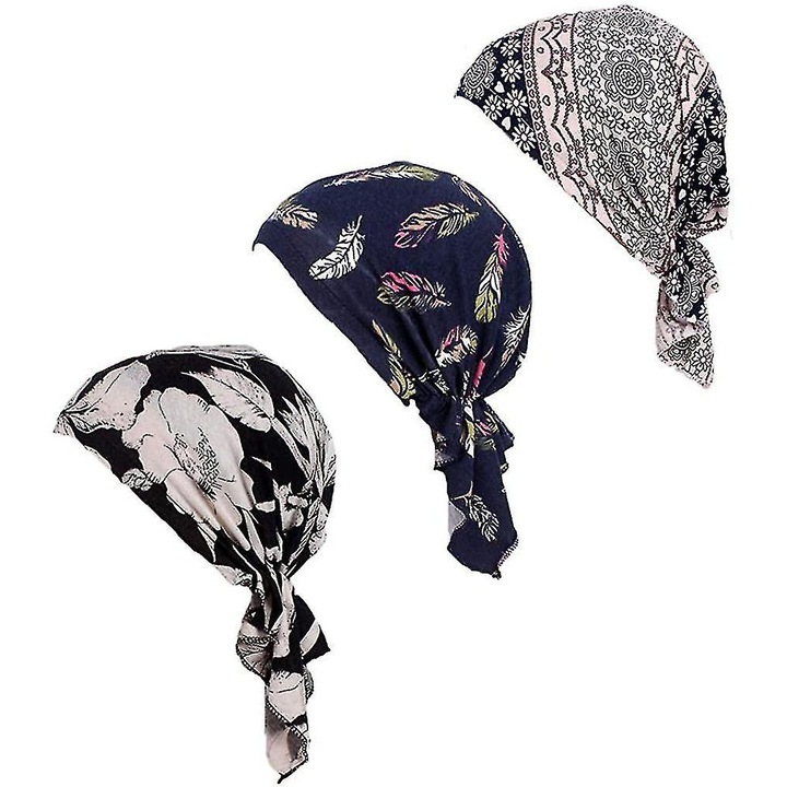 Női sapka szett 3 részes, kötött sál, 100% pamut, elasztikus, hosszú fazon