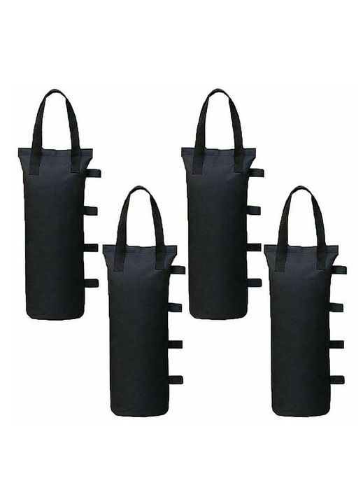 Set 4 greutati pentru foisor, AMRINUGL, 20x50cm, Negru