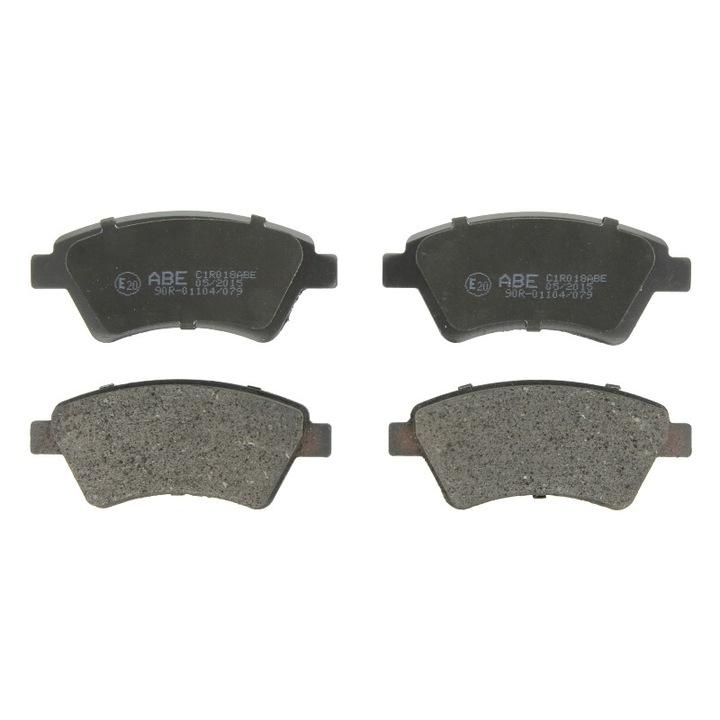 Első fékbetét készlet ABE kompatibilis Renault Grand Scenic II, Kangoo, Kangoo Express, Latitude, Megane I, Megane II, Megane II/kombi, Scenic II