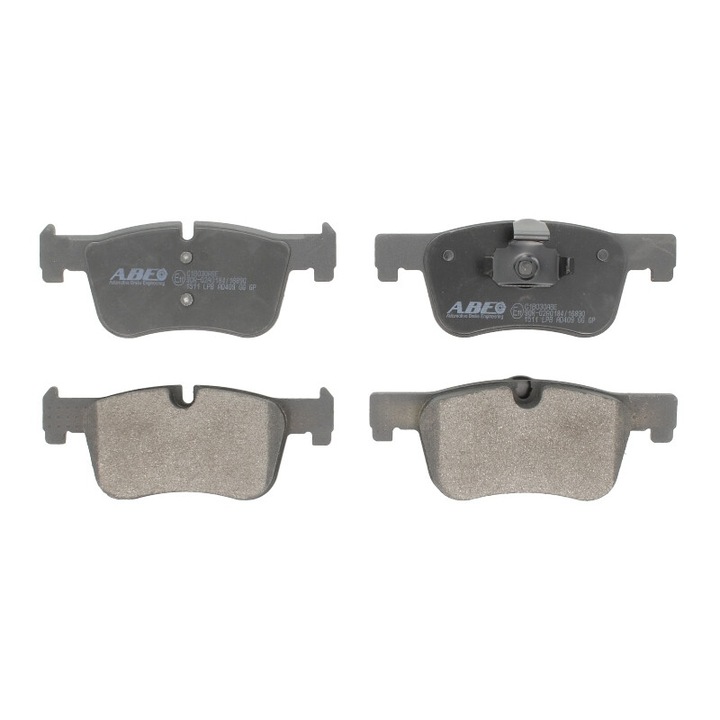 ABE első fékbetét készlet kompatibilis Bmw 1 F20, 1 F21, 2 F23, 3 F30, F80, 3 F31, 3 G20, G80, G28, 3 G21, 3 G21, G81, 3 Gran Turismo F34, 4 F32, F82 4 F33