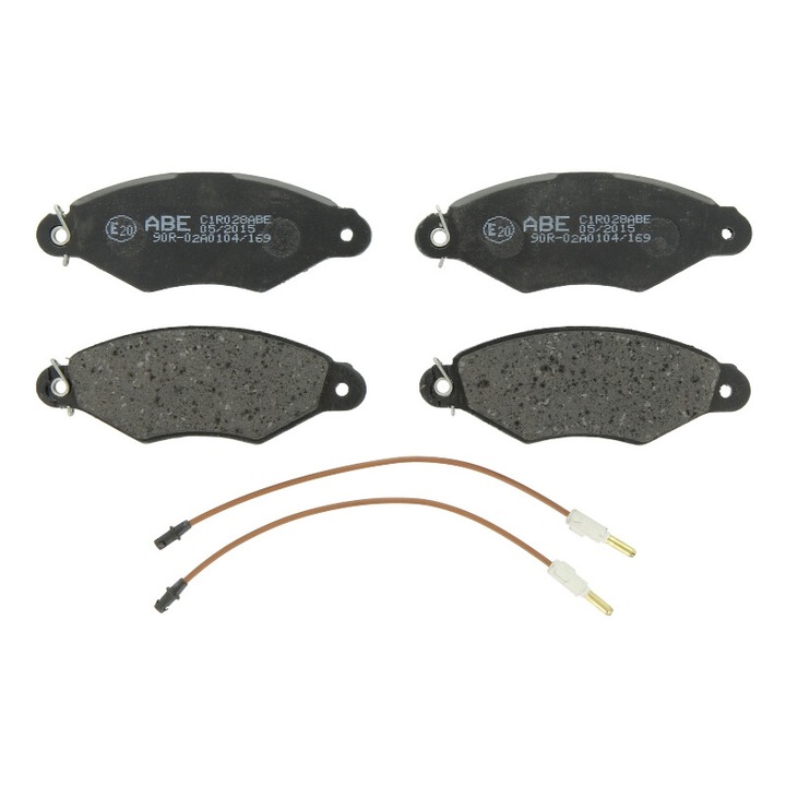 Első fékbetét szett, ABE kompatibilis Nissan Kubistar, Murano II, Navara Np300, Qashqai I