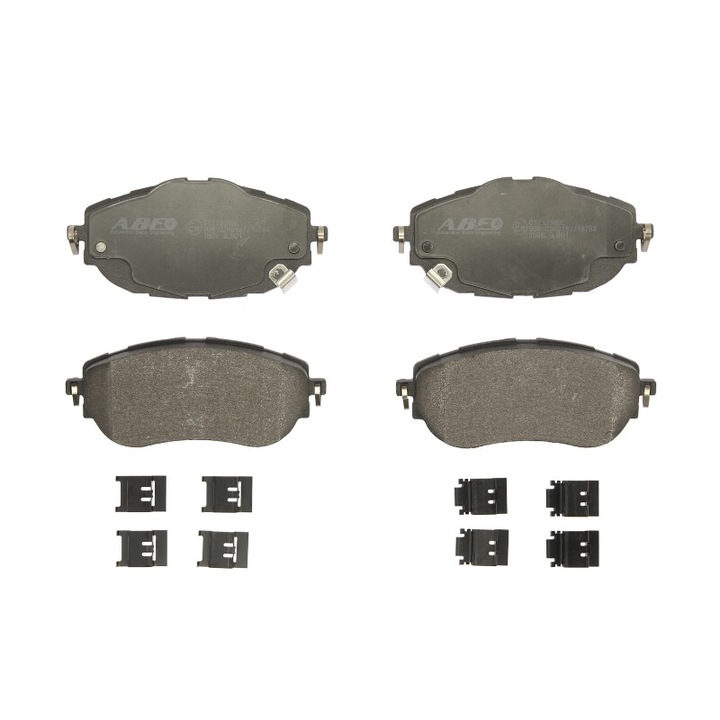 Első fékbetét készlet ABE kompatibilis Toyota Auris, Corolla