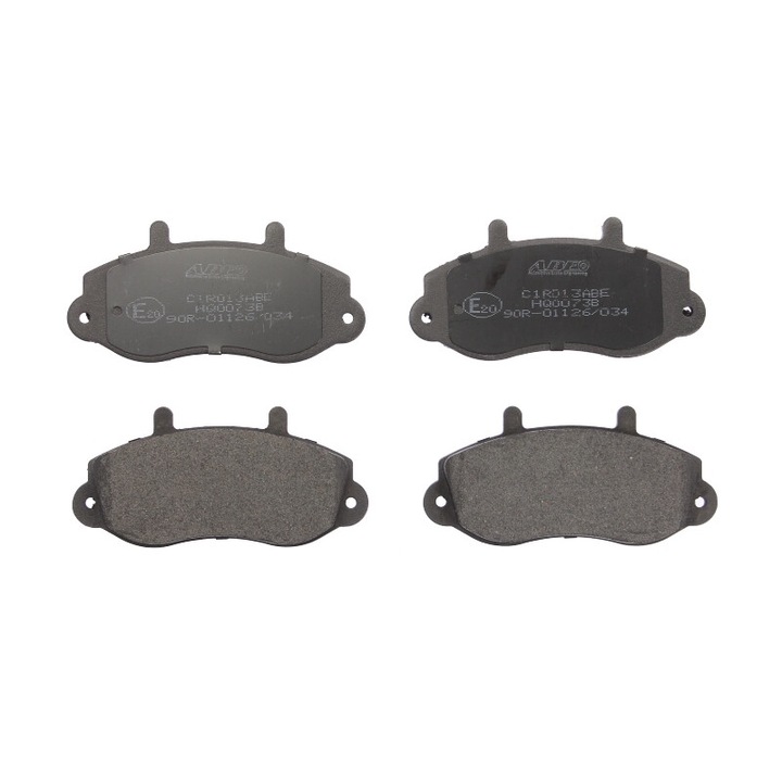 Az Opel Movano A-val kompatibilis ABE első fékbetét készlet