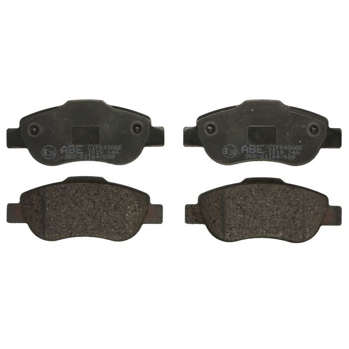 ABE első fékbetét készlet kompatibilis Fiat Palio, Panda, Panda/ferdehátú