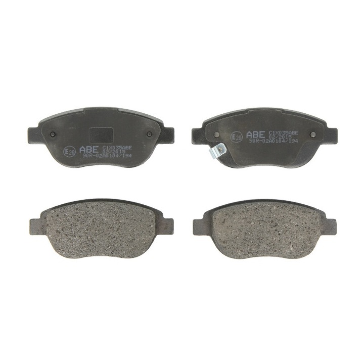 Első fékbetét készlet ABE kompatibilis Opel Corsa D, Corsa D/ferdehátú