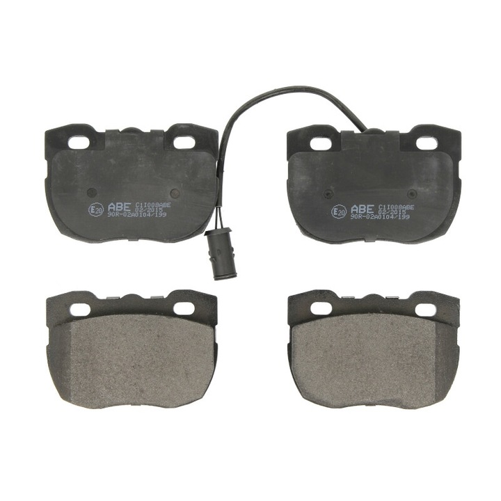 Első fékbetét készlet ABE kompatibilis Land Rover 110/127, 90 I, Defender, Discovery I, Discovery II, Range Rover Evoque, Range Rover I