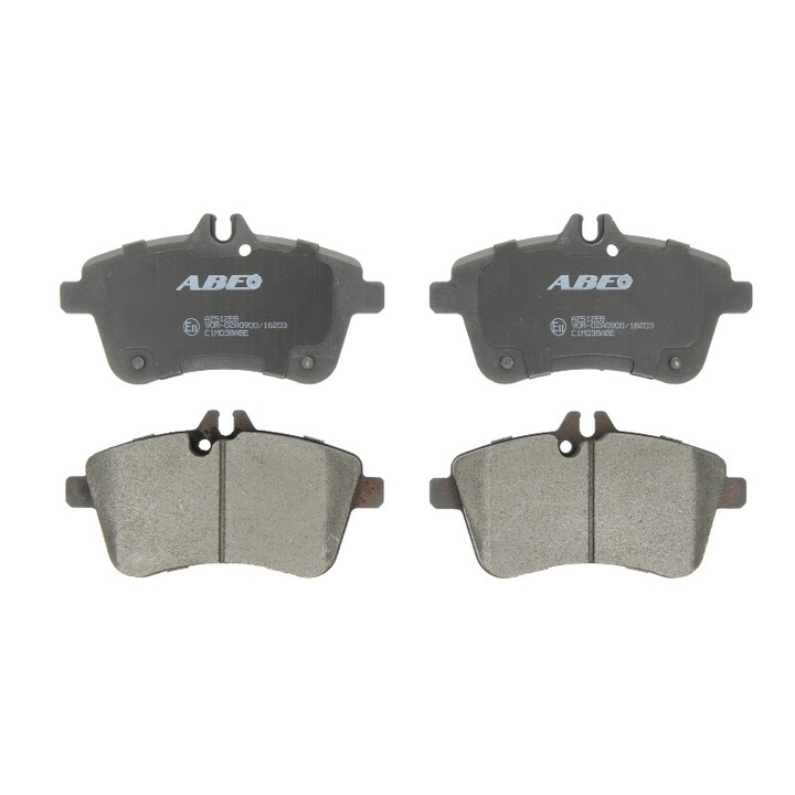 Első fékbetét készlet ABE kompatibilis Mercedes A W169, B Sports Tourer W245