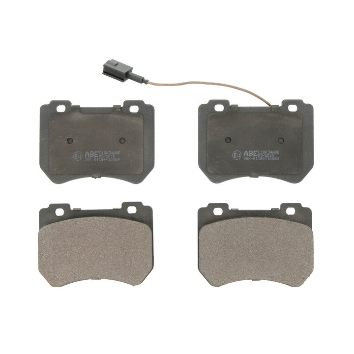 Első fékbetét készlet ABE kompatibilis Alfa Romeo 159, Brera, Spider