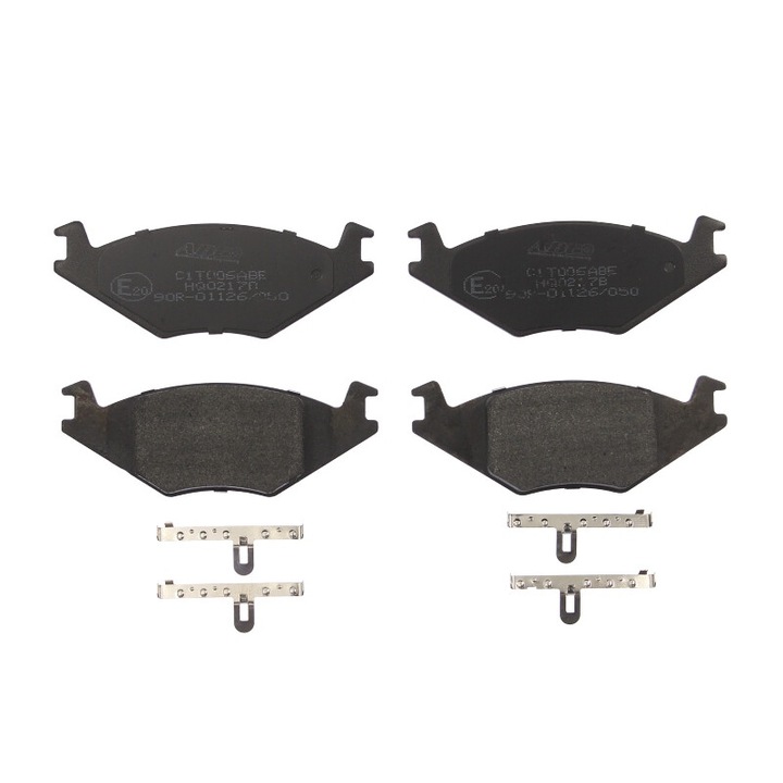 Első fékbetét készlet ABE kompatibilis Vw Derby, Golf II, Jetta II, Passat B1, Passat B2, Polo, Polo Classic, Polo II