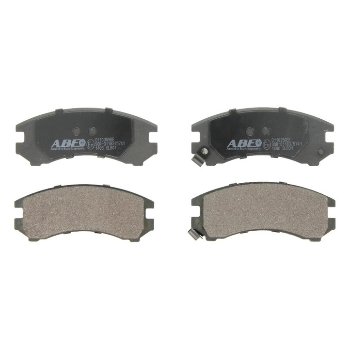 Suzuki Swift I, Swift II-vel kompatibilis ABE első fékbetét készlet