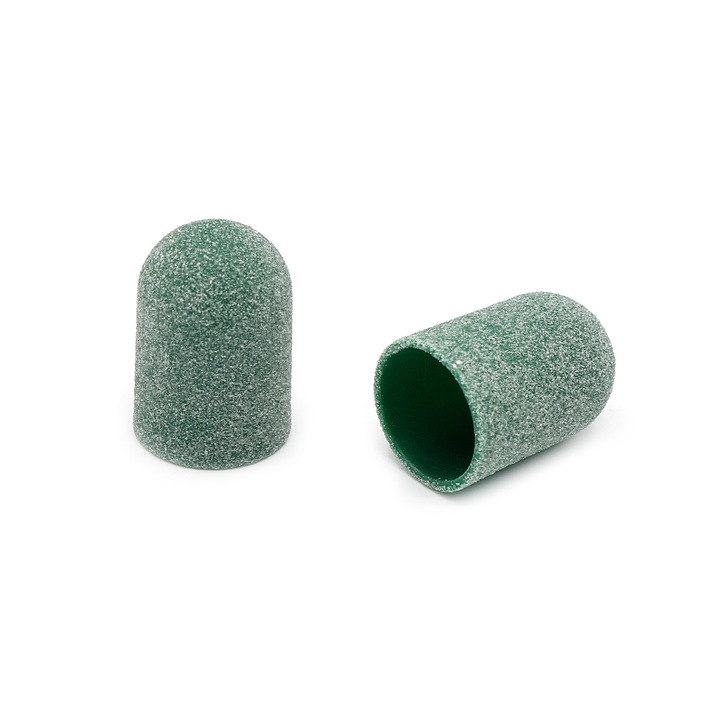 Elektromos körömreszelő csiszolópapír, 1 db, 16*25mm, zöld, 100 szemcseméretű
