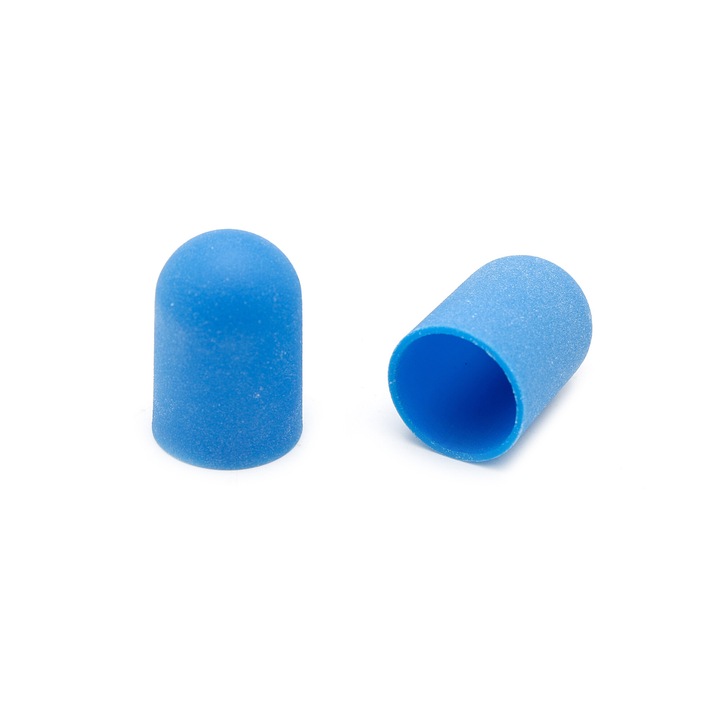 Elektromos körömreszelő csiszolópapír, 1 db, 16*25mm, kék, 180-as szemcseméretű