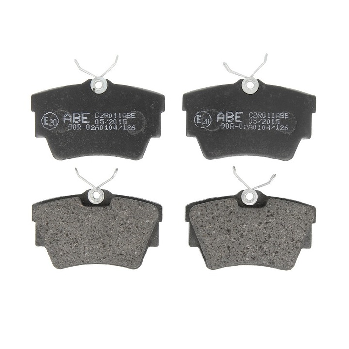 Fiat Talento-val kompatibilis ABE hátsó fékbetét készlet