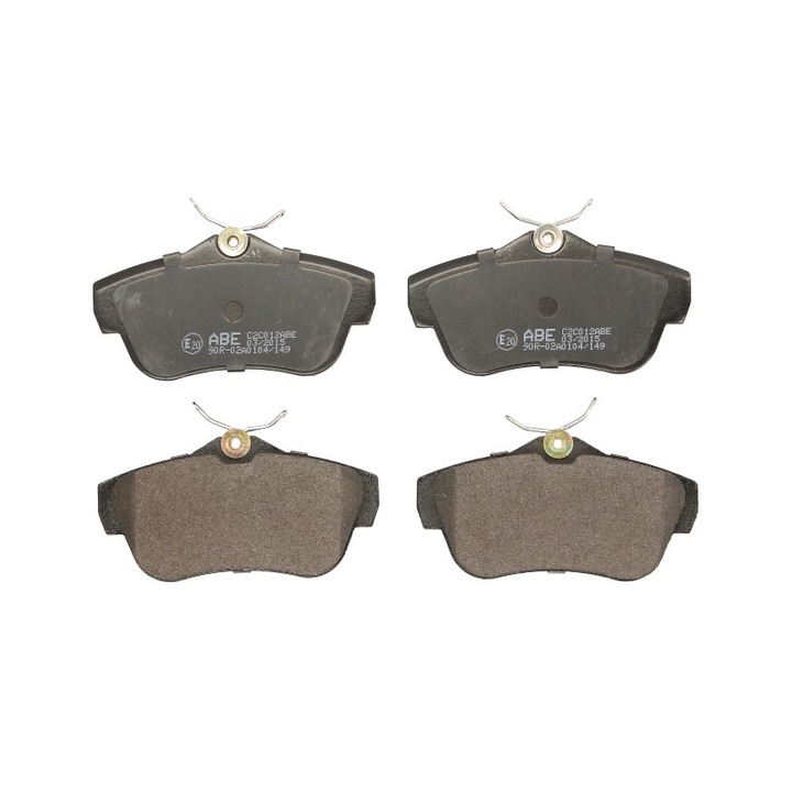 ABE hátsó fékbetét készlet, Citroen Jumpy II, Jumpy III, Spacetourer