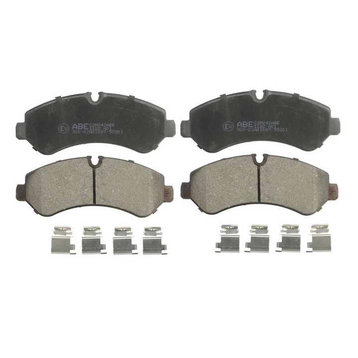 Mercedes Sprinter 5-t B907-tel kompatibilis ABE hátsó fékbetét készlet