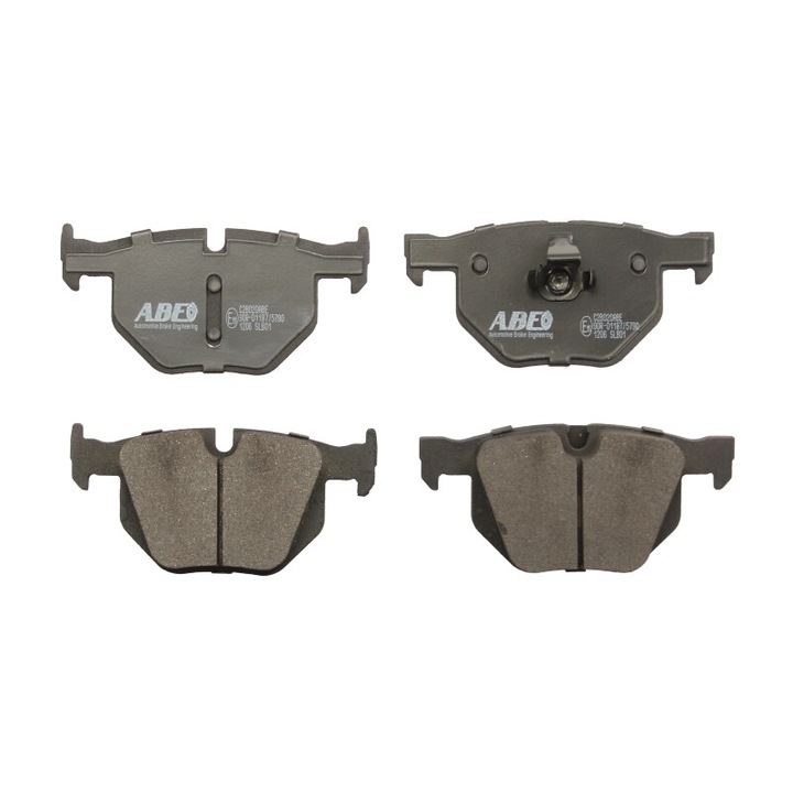 Set placute de frana spate ABE compatibile cu Bmw 5 E60, 7 E65, E66, E67, X5 E70, X5 F15, F85, X6 E71, E72, X6 F16, F86