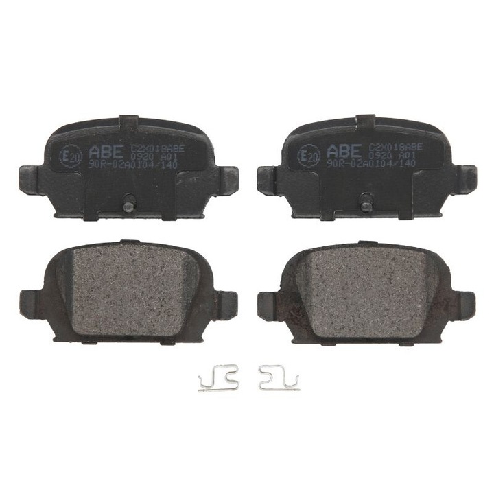 Lancia Musa, Ypsilon kompatibilis ABE hátsó fékbetét készlet