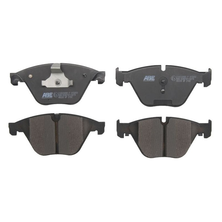 Set placute de frana fata ABE compatibile cu Bmw 3 E90, 3 E92, 5 E60, 5 F10, 5 F11, 5 Gran Turismo F07, 6 F12, 6 F13, 6 Gran Coupe F06, 7 E65, E66, E67, 7 F01