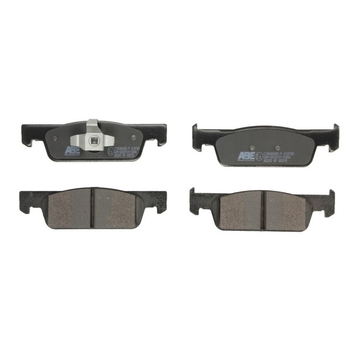 Комплект предни спирачни накладки ABE съвместими с Renault Clio IV, Clio IV/хечбек, Clio IV/kombi, Logan/stepway II, Sandero/stepway I 171891