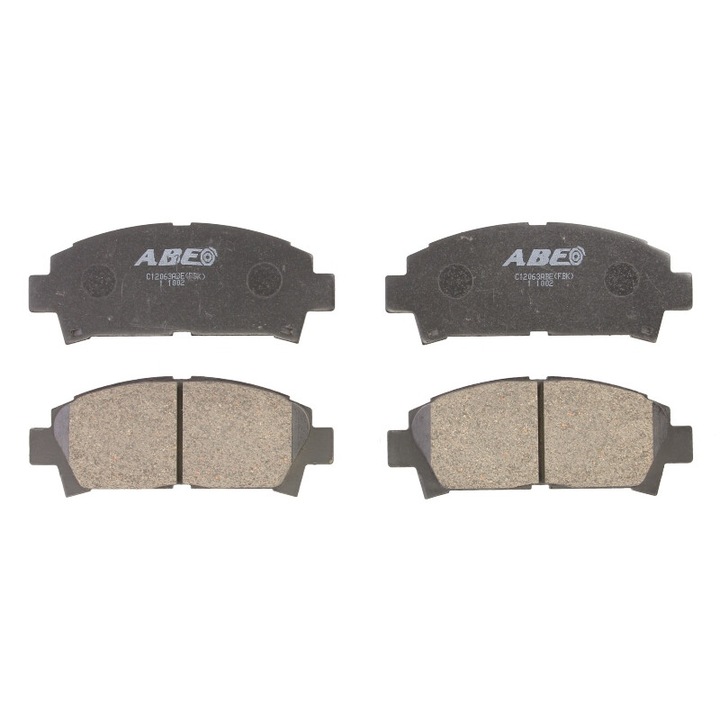 Első fékbetét készlet ABE kompatibilis Toyota Allion II, Altezza, Altezza Gita, Aristo, Avensis, Caldina, Caribe, Carina E VI, Carina VII, Chaser, Corolla, Corolla Fx, Corona