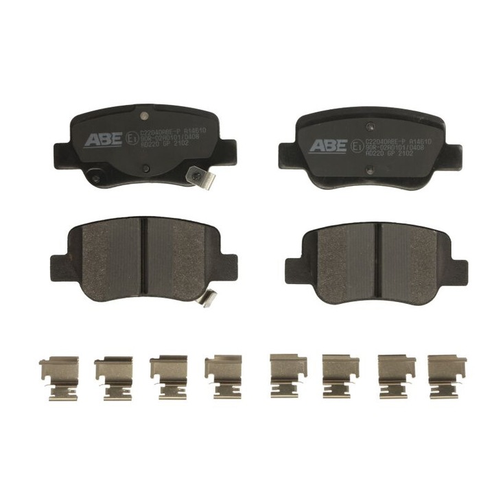 Toyota Avensis kompatibilis ABE hátsó fékbetét készlet