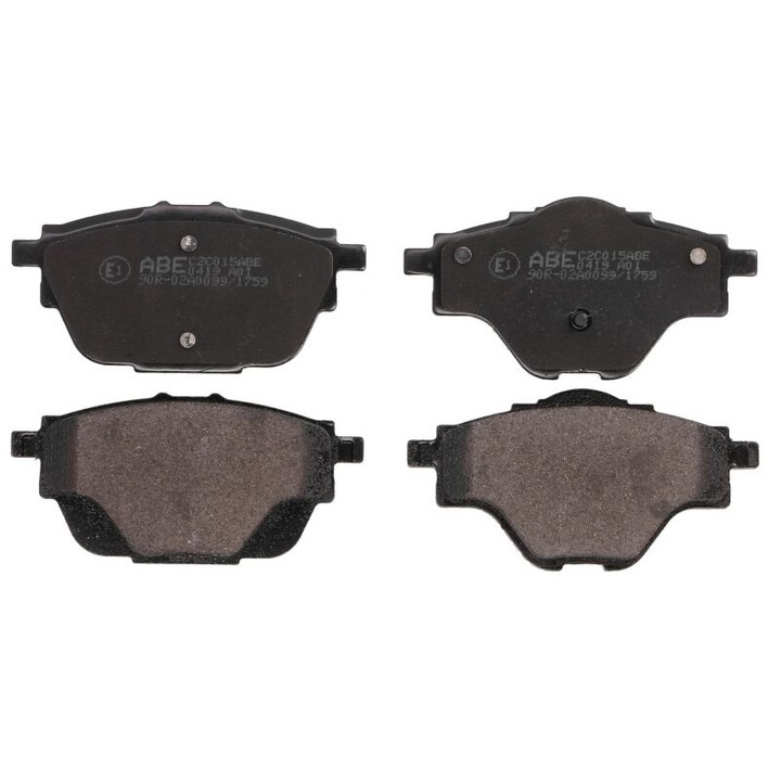 Ds Ds 7-tel kompatibilis ABE hátsó fékbetét készlet