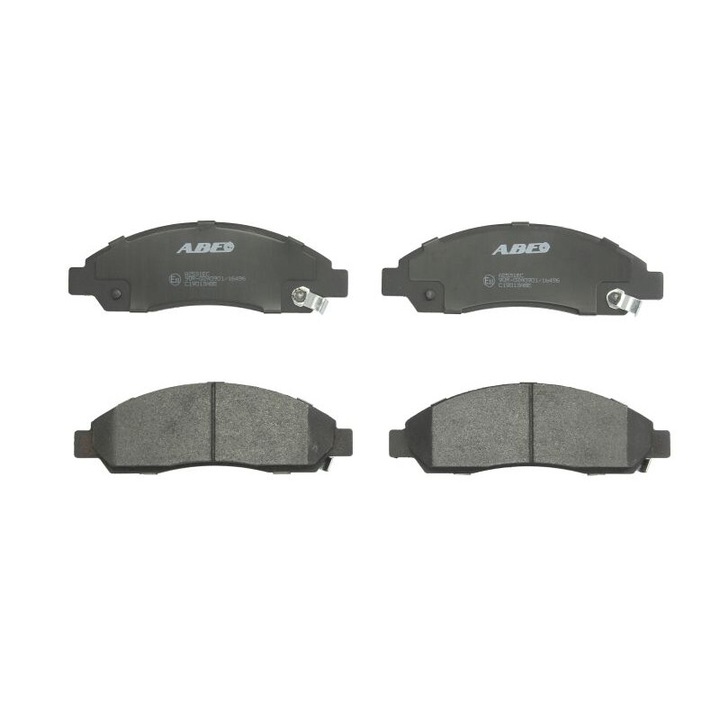 Első fékbetét készlet ABE kompatibilis Isuzu D-max I, Elf