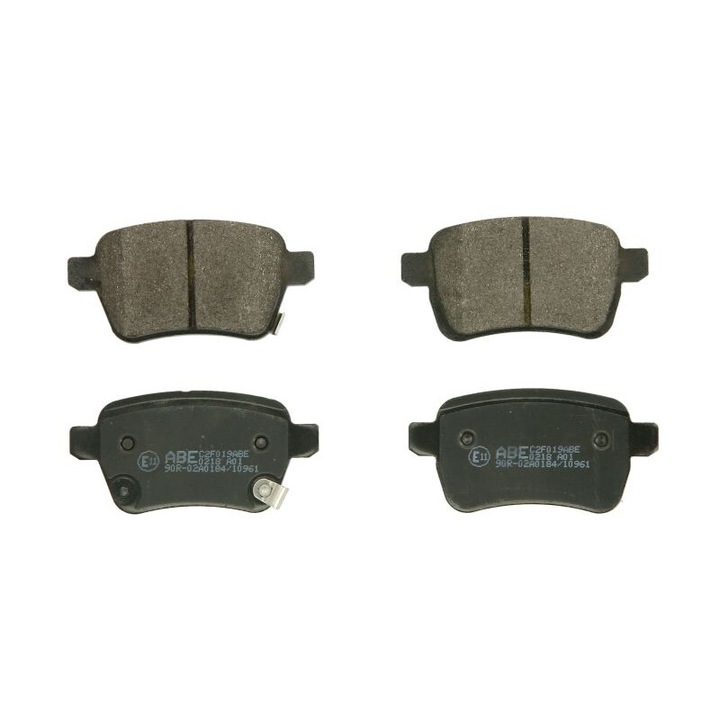 Fiat 500l, Tipo-val kompatibilis ABE hátsó fékbetét készlet