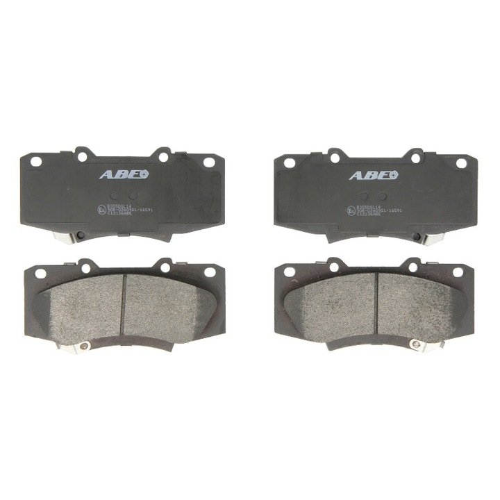 Első fékbetét készlet ABE kompatibilis Toyota Fortuner, Hilux, Hilux VII, Hilux VIII