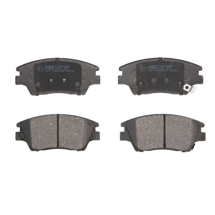 Első fékbetét készlet ABE kompatibilis Ssangyong Tivoli, Xlv