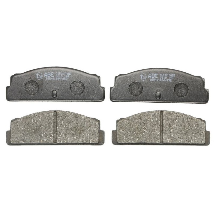 A 124-es üléssel kompatibilis ABE hátsó fékbetét készlet