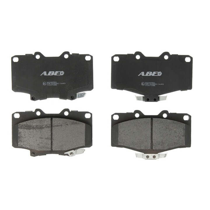 Első fékbetét készlet ABE kompatibilis Toyota 4 Runner II, 4 Runner III, Fortuner, Hilux, Hilux V, Land Cruiser, Land Cruiser 90