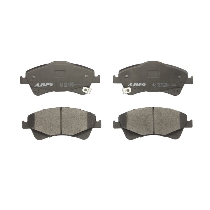 Első fékbetét készlet ABE kompatibilis a Toyota Allion II, Auris, Avensis, Corolla, Noah/voxy, Premio, Rav 4 III, Urban Cruiser, Verso, Verso S típusokkal