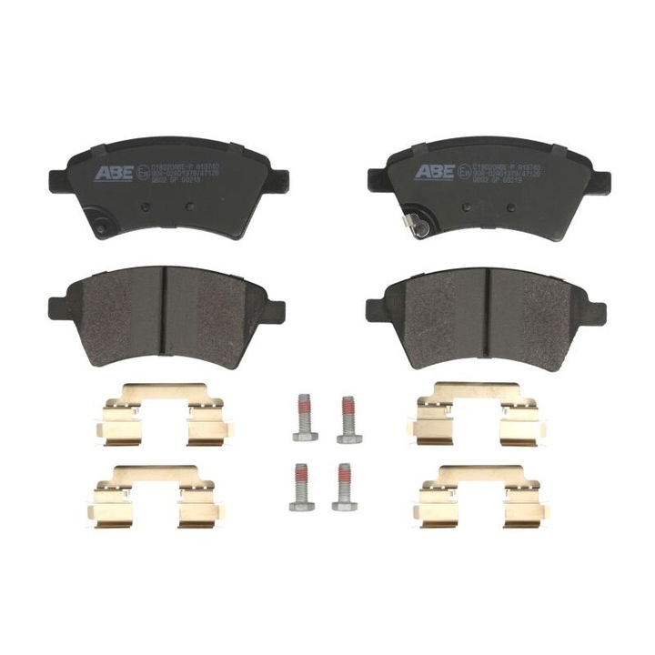 Комплект предни накладки ABE съвместими с Nissan Juke, Tiida 173568