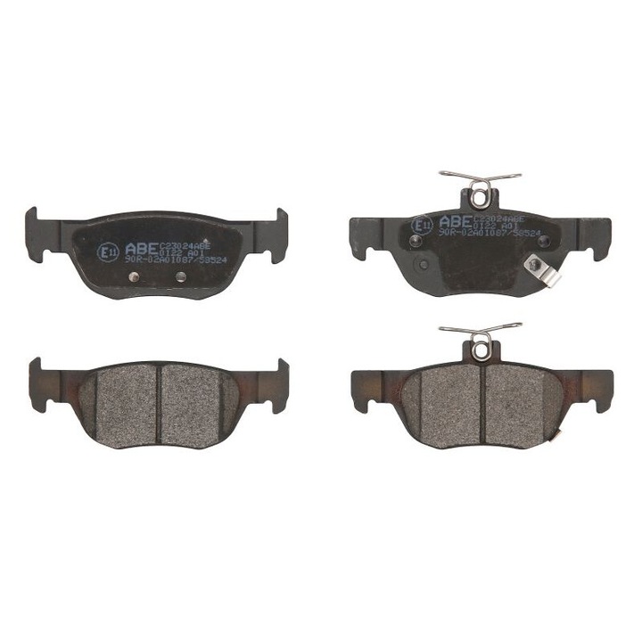 Mazda 3, Cx-30, Mx-30 modellekkel kompatibilis ABE hátsó fékbetét készlet