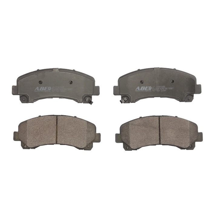 Első fékbetét készlet ABE kompatibilis Isuzu D-max I, D-max II