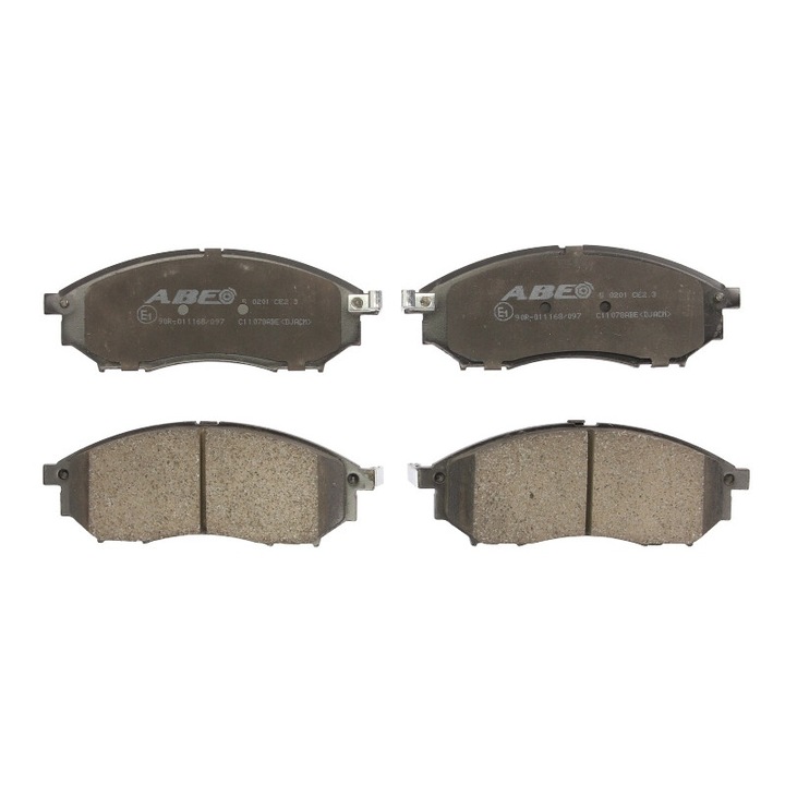 Első fékbetét készlet ABE kompatibilis Infiniti Ex, G, M, M37, M45, Q45 III, Q60, Q70, Qx50 I