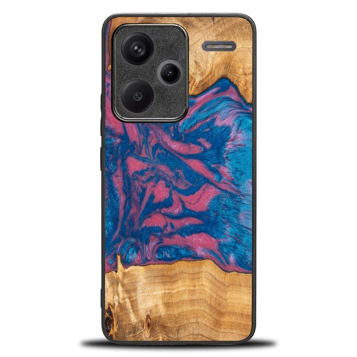 Husa Bewood Unique Neons pentru Xiaomi Redmi Note 13 Pro+ 5G, Vegas