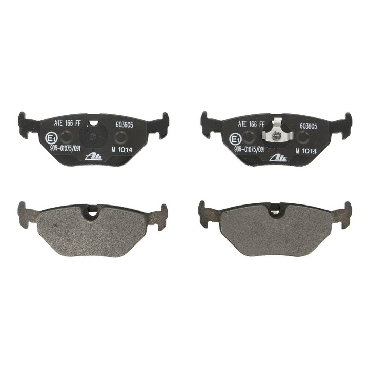 Комплект задни накладки ATE, съвместим със Saab 9-5