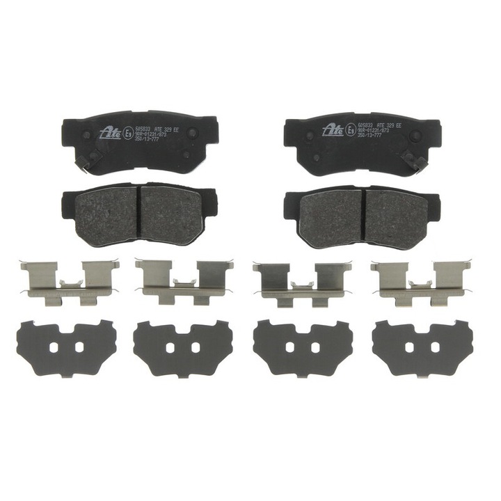 Hyundai Elantra IV, Getz, Grandeur, Highway, Matrix, Santa Fe I, Sonata IV, Sonata V, Trajet kompatibilis ATE hátsó fékbetét készlet