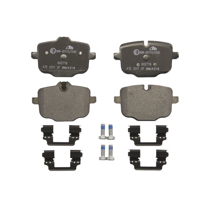 Set placute de frana spate ATE compatibile cu Bmw 5 F10, 5 F11, 5 G30, F90, 5 G31, 6 F12, 6 F13