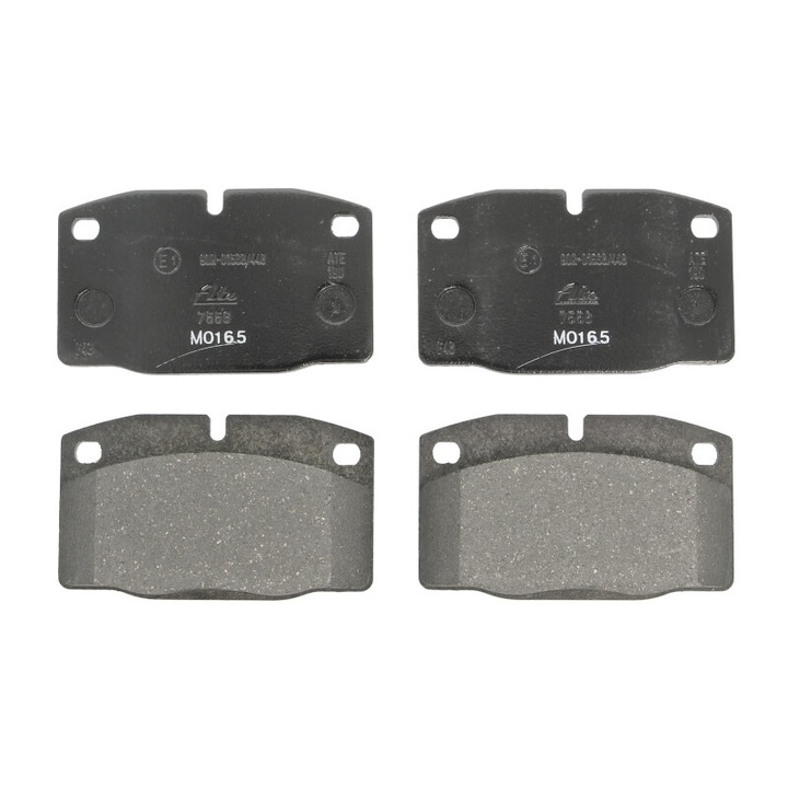 Комплект предни накладки ATE съвместими с Opel Ascona B, Ascona C, Corsa A, Corsa A Tr, Corsa A/хечбек, Kadett D, Kadett E, Kadett E Combo, Kadett E/kombi